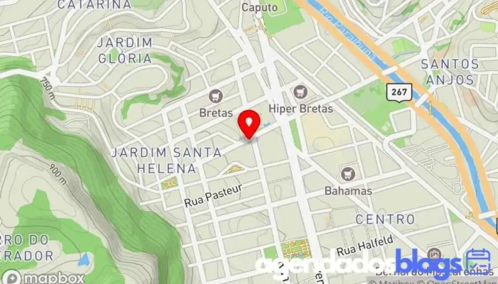 mapa de Drogasil Farmácia em Juiz de Fora