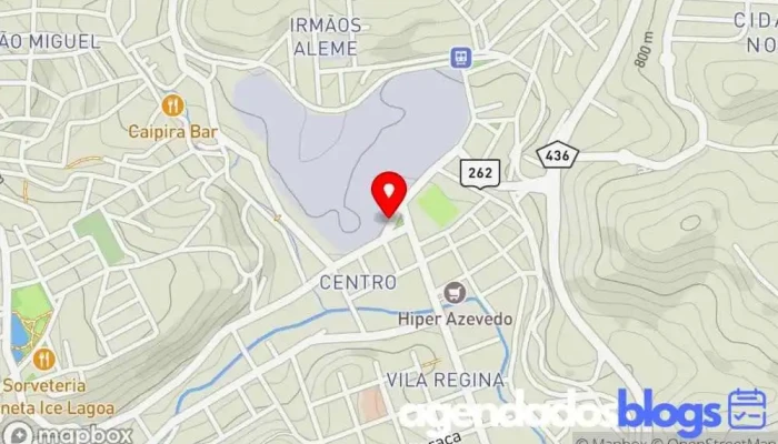 mapa de Drogawita Drogaria, Farmácia em Barão de Cocais