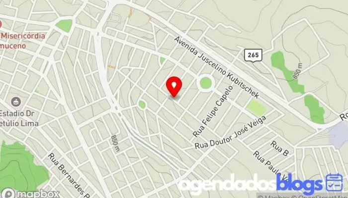 mapa de Dsg Farma Nepomuceno Drogaria em - Marciolândia