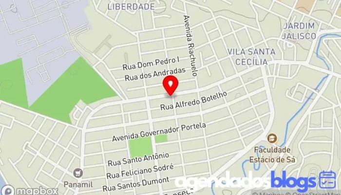 mapa de E. L. C. I. - Drogaria Drogaria, Farmácia em Resende