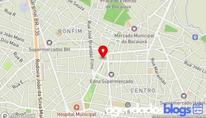 mapa de Entrefarma - Centro | Drogaria Avenida Drogaria, Loja de cosmético, Perfumaria, Farmácia em Bocaiúva