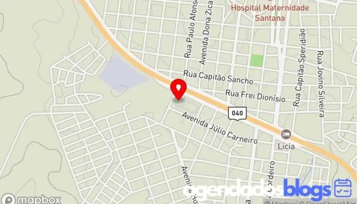 mapa de Farma Plus Empresa farmacêutica, Loja de Conveniência em João Pinheiro