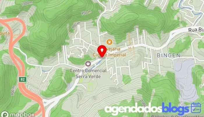 mapa de Farma Show Farmácia em Petrópolis