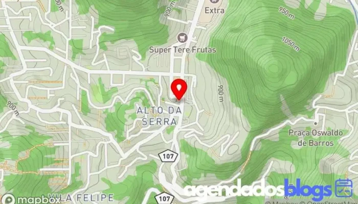 mapa de Farmácia Alto da Serra Farmácia, Drogaria em Petrópolis