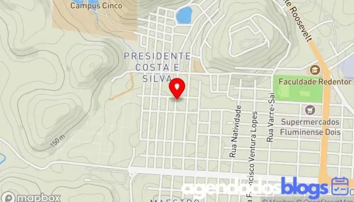 mapa de Farmácia Bedim LTDA ME Farmácia em Itaperuna