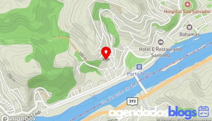 mapa de Farmácia Bello Drogaria, Farmácia em Além Paraíba