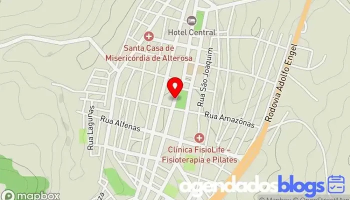 mapa de Farmacia Biofarma Farmácia em Alterosa