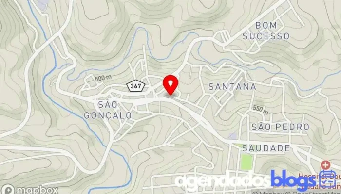 mapa de Farmácia Bom Preço Farmácia em Minas Novas