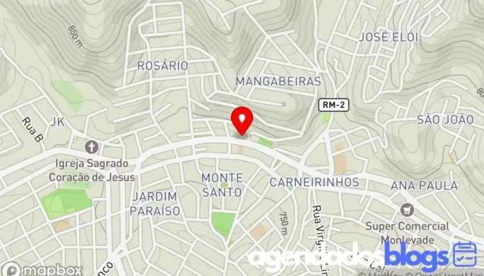 mapa de FARMÁCIA CENTRAL DE MANIPULAÇÃO Farmácia em João Monlevade