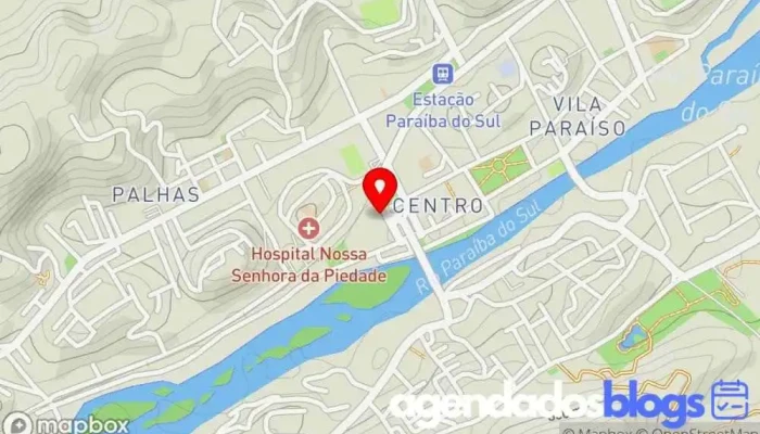 mapa de Farmácia Central Farmácia em Paraíba do Sul