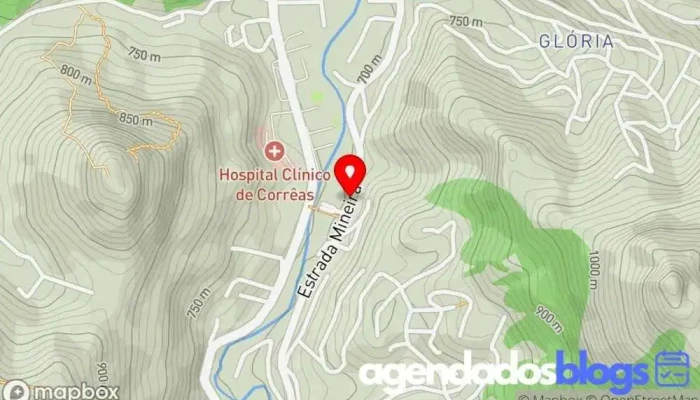 mapa de Farmácia da Mineira Farmácia, Empresa farmacêutica em Petrópolis