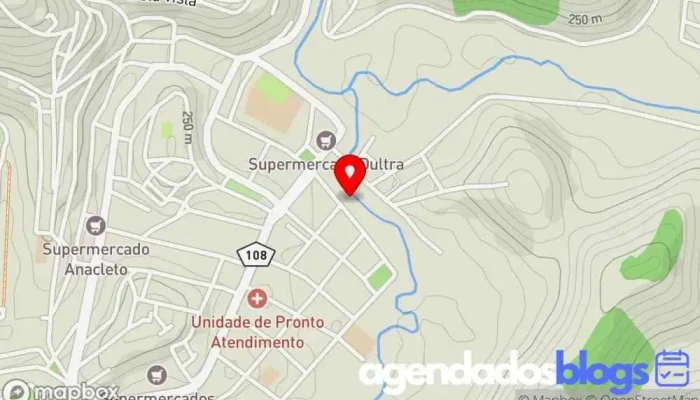 mapa de Farmacia da paulinha Empresa farmacêutica em - Mutum