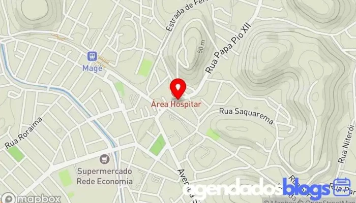 mapa de Farmácia De Todos Aqui É +Barato Farmácia, Drogaria em Magé