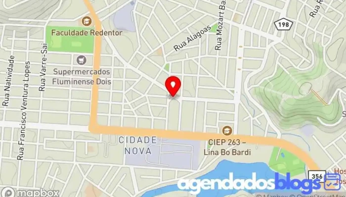 mapa de Farmácia do Trevo Farmácia em Itaperuna