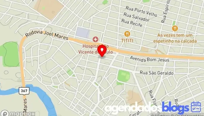 mapa de Farmácia do Vale Empresa farmacêutica em Araçuaí