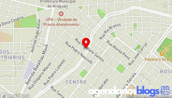 mapa de Farmácia Droga Doctor - ENTREFARMA Drogaria, Farmácia em Araguari