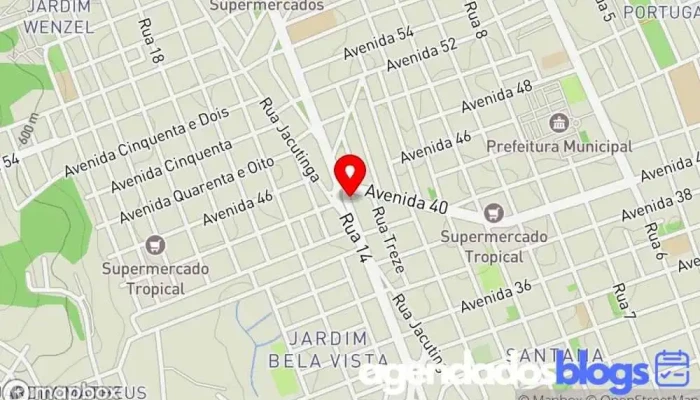 mapa de Farmácia Drogal Farmácia, Drogaria, Loja de produtos de higiene em Rio Claro