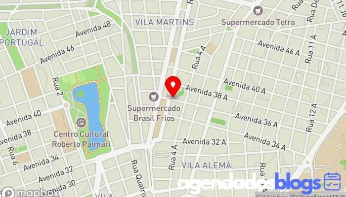 mapa de Farmácia Drogal Farmácia, Drogaria, Loja de produtos de higiene em Rio Claro