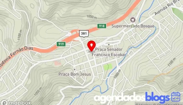 mapa de FARMÁCIA & DROGARIA DO GAIA - Camanducaia - MG  em Camanducaia