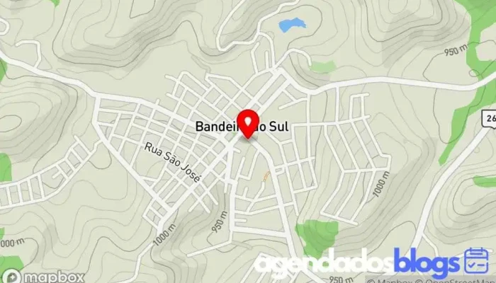 mapa de Farmácia Drogasul Drogaria, Farmácia em Bandeira do Sul
