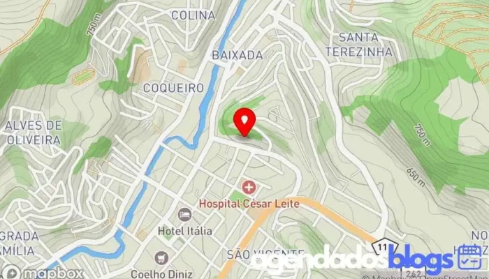 mapa de Farmacia Em Vida Farmácia em Manhuaçu
