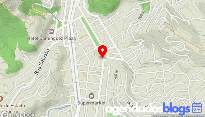 mapa de Farmácia Estação Saúde Farmácia, Drogaria em Nova Friburgo
