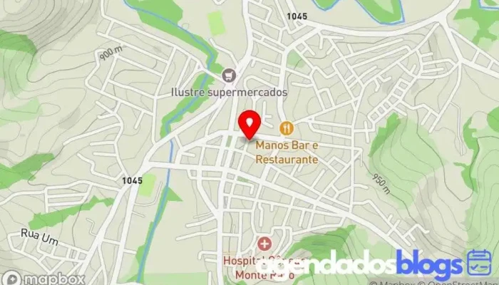 mapa de Farmácia Farma Líder Farmácia em Baependi