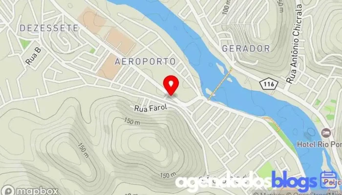 mapa de Farmácia Farma Nossa Farmácia em Santo Antônio de Pádua