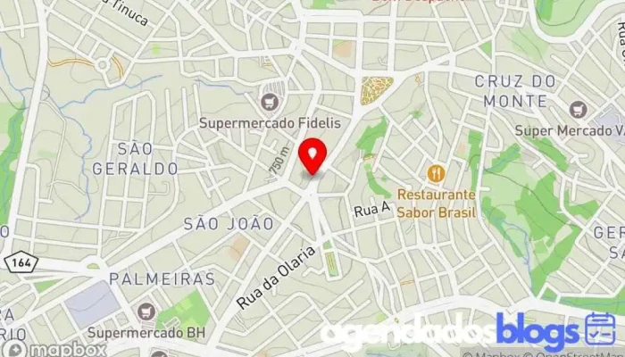 mapa de Farmácia Galeno Ultra Popular Drogaria em Bom Despacho