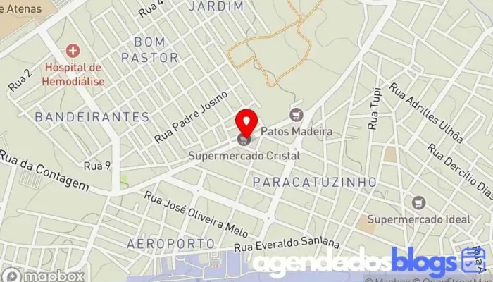mapa de Farmácia Imperatriz IV Drogaria em - Paracatuzinho