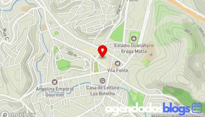 mapa de Farmácia Indiana Farmácia, Drogaria, Empresa farmacêutica em Leopoldina