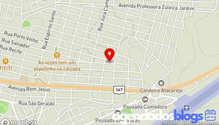 mapa de Farmácia Integrada de Araçuaí Farmácia em Araçuaí