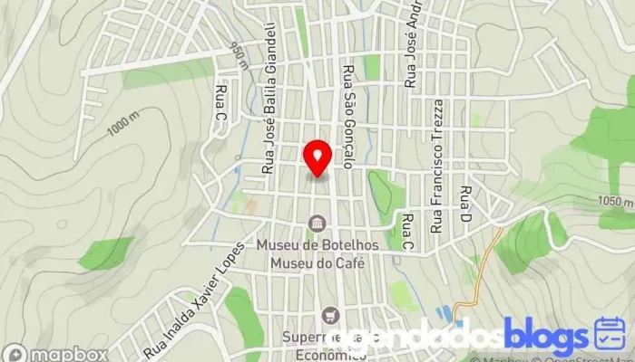 mapa de Farmácia Farmácia em Botelhos
