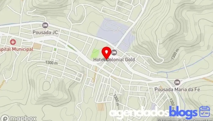 mapa de Farmácia Maria Tereza Drogaria, Farmácia em Maria da Fé