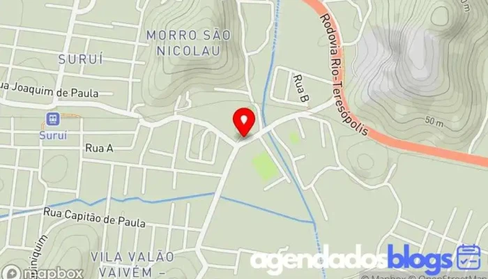 mapa de Farmácia Municipal De Suruí Drogaria, Farmácia em Magé