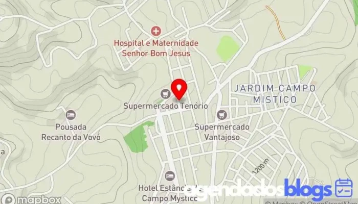 mapa de Farmacia Nossa Senhora Aparecida Farmácia em Bueno Brandão