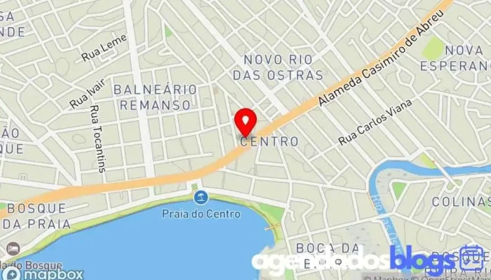 mapa de Farmácia Pague Menos Farmácia, Drogaria em Rio das Ostras
