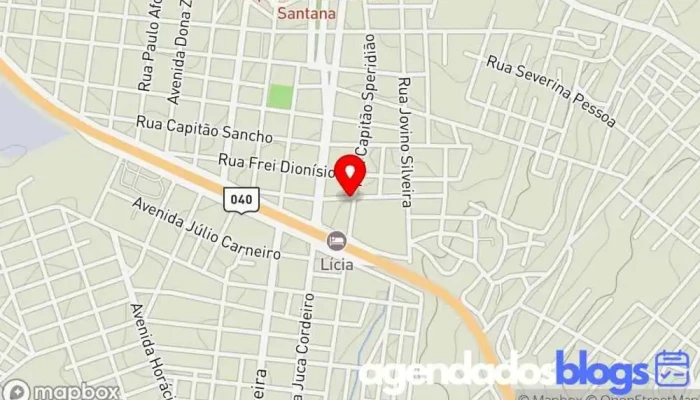 mapa de Farmacia Pinheirense II Farmácia, Empresa farmacêutica em João Pinheiro
