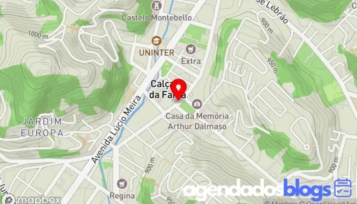 mapa de Farmácia Popular de Vidigueiras Drogaria, Farmácia em Teresópolis