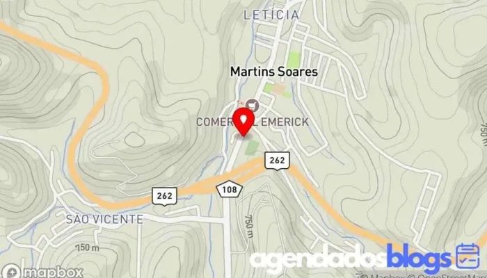 mapa de Farmácia Preço Popular Farmácia em Martins Soares