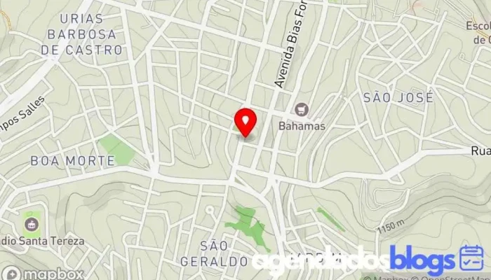 mapa de Farmácia Santa Terezinha Drogaria, Farmácia em Barbacena