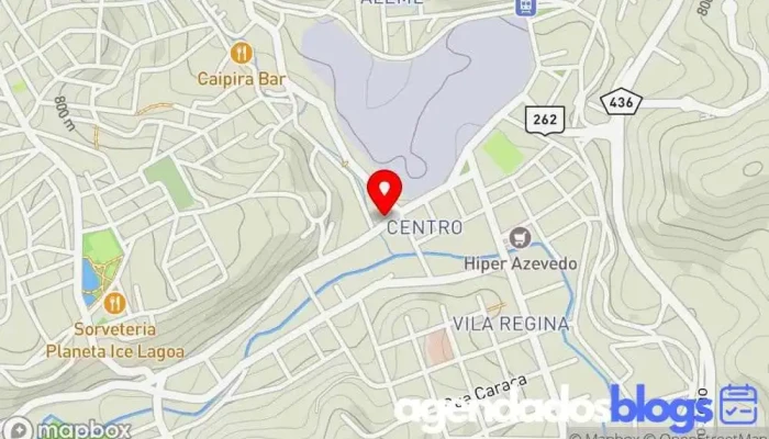 mapa de Farmácia São José Drogaria, Farmácia em Barão de Cocais