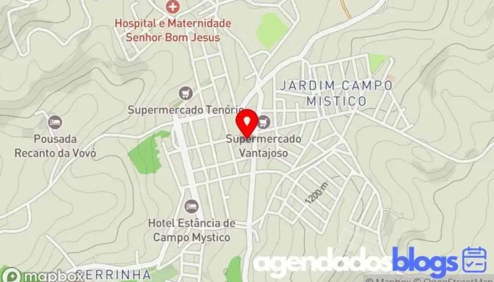 mapa de Farmácia Trevo Farmácia em Bueno Brandão