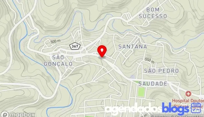 mapa de Farmácia Vitallis Farmácia em Minas Novas