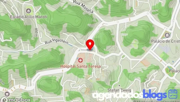 mapa de FarmaDez - Petrópolis 1 Farmácia em Petrópolis