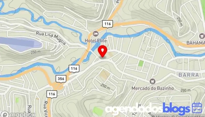 mapa de Farmaluz Drogaria Farmácia em - Loja - Barra