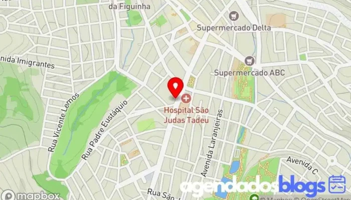 mapa de Farmasul Drogaria em - Centro
