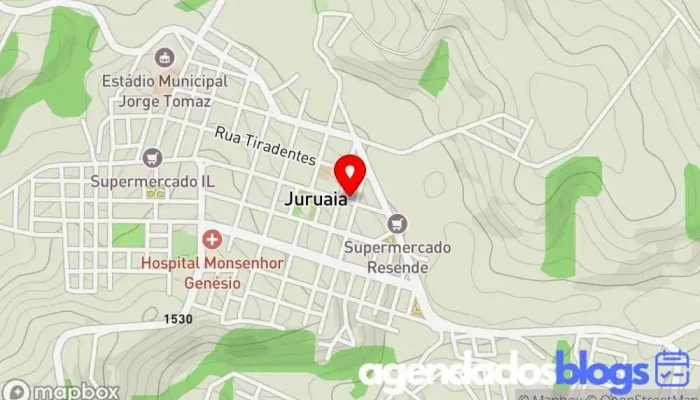 mapa de Flora Farmácia de Manipulação de Fórmulas Farmácia em Juruaia