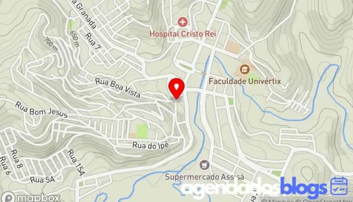 mapa de GIGANTE FARMA Drogaria em Matipó