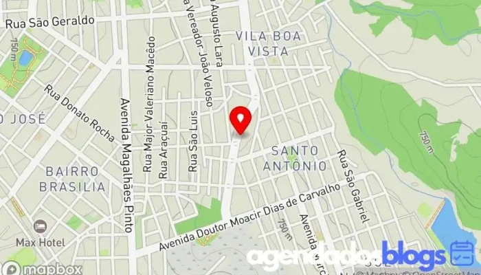 mapa de GUIA COMERCIAL ARCOS Drogaria em Arcos
